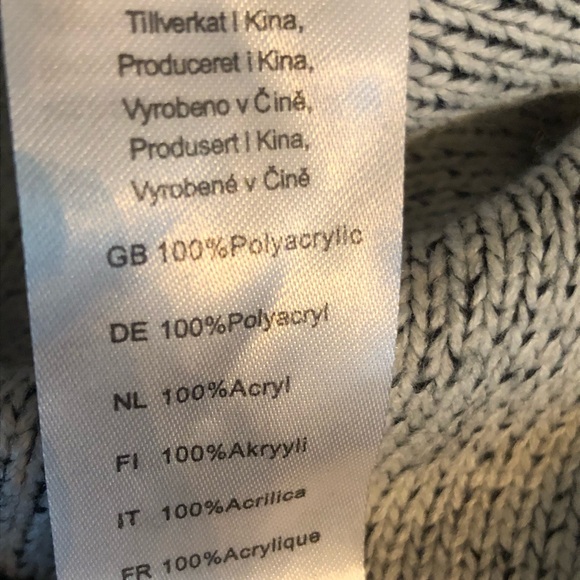 JAWBREAKER crossed skeleton fingers relaxed fit sweater - Picture 10 of 10